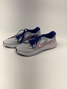 Nike Star Runner 3 Shoes Youth Size 7Y Pure Platinum DA2776-013 New Sneakers